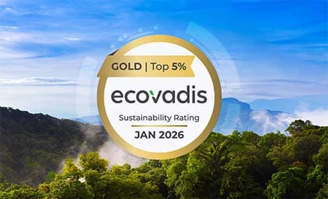 REACH24H unterstützt ein Chemieunternehmen beim Erreichen der EcoVadis-Goldmedaille und platziert es weltweit unter den Top 5%