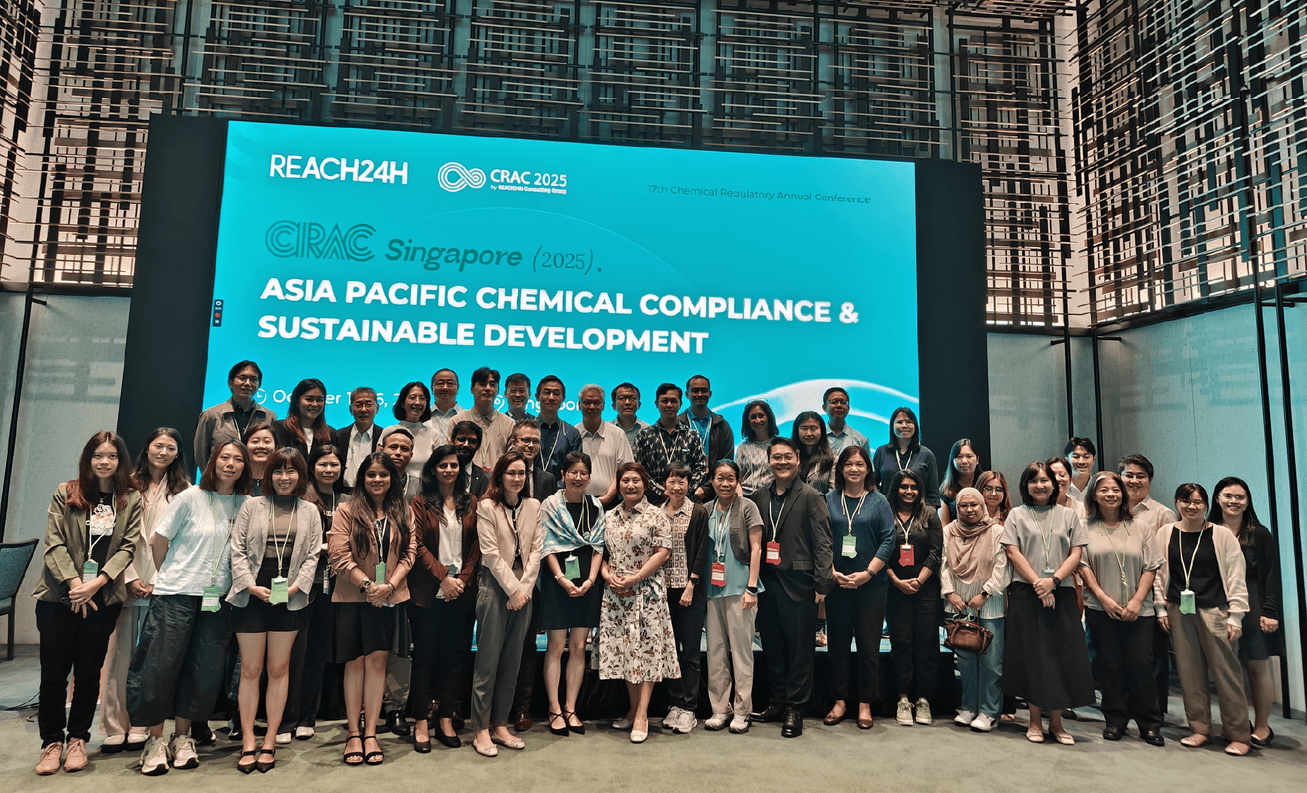 CRAC Singapore 2025 réunit autorités réglementaires et industrie autour de la conformité chimique