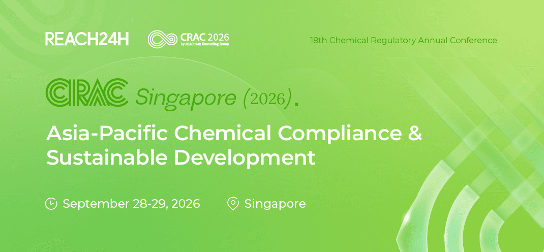 CRAC Singapore 2026: Chemikalien-Compliance und nachhaltige Entwicklung im asiatisch-pazifischen Raum