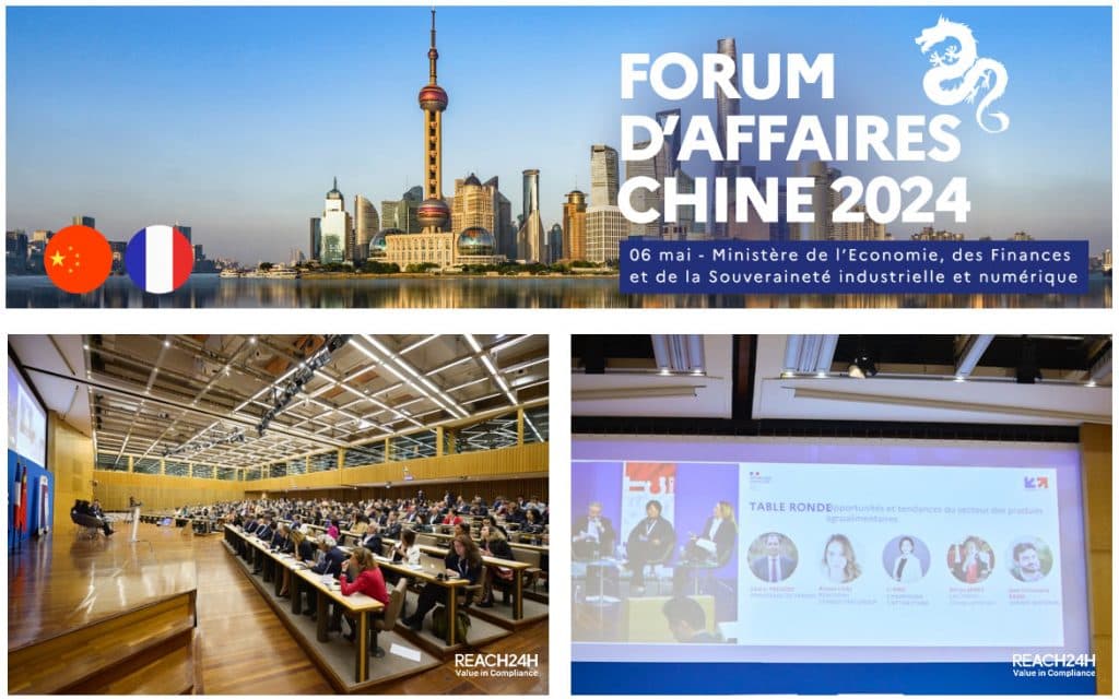 REACH24H rafforza le relazioni commerciali tra Francia e Cina al China Business Forum 2024