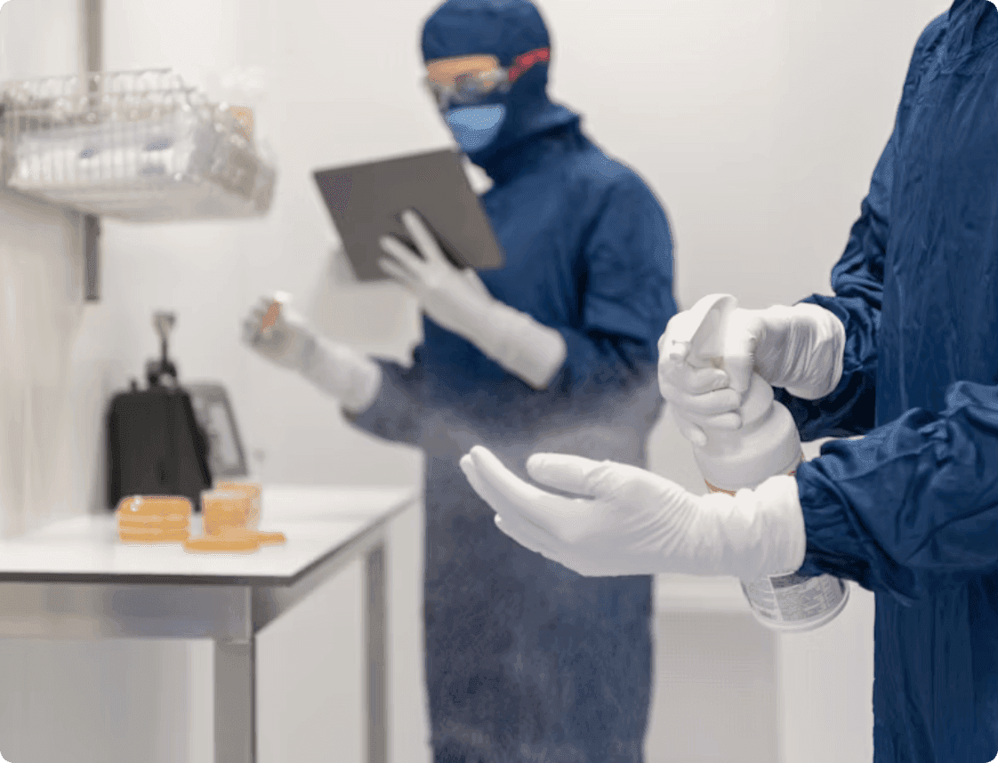 Services de conformité pour les désinfectants et les biocides